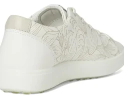 ECCO Soft 7 Floral Sneaker White Floral Clearance