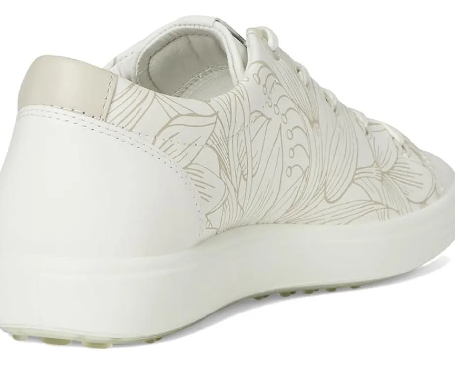 ECCO Soft 7 Floral Sneaker White Floral Clearance