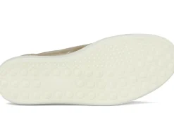 ECCO Soft 7 Floral Sneaker Pure White Gold Floral Trim Clearance