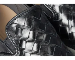 Women ECCO Soft 7 Woven Slip-On 3.0 Sneaker