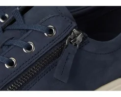 Women ECCO Soft Classic Lace Side Zip Sneaker