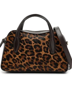 Madewell Soft Grain Sm Satchel: Haircalf Caramel Multi Discount