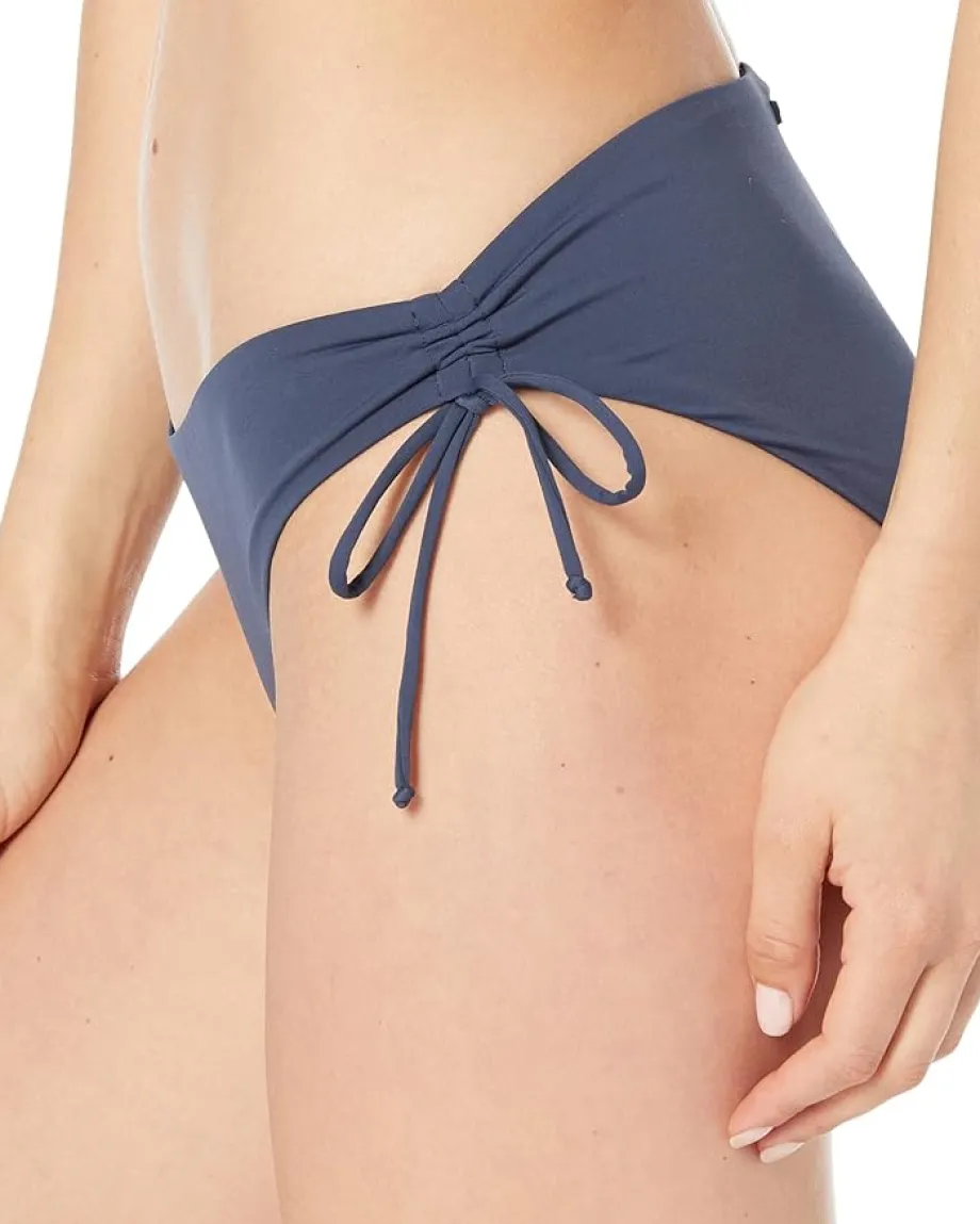 Roxy Solid Beach Classics Hipster Lace Side Mood Indigo Sale