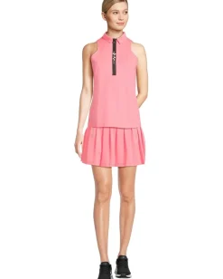 Jamie Sadock Solid Sleeveless Top Flamingo Pink New