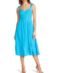 Steve Madden Sophia-Rose Dress Aruba Blue Clearance