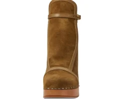 Swedish Hasbeens Sophisticated Jodhpur Tabacco Suede Sale