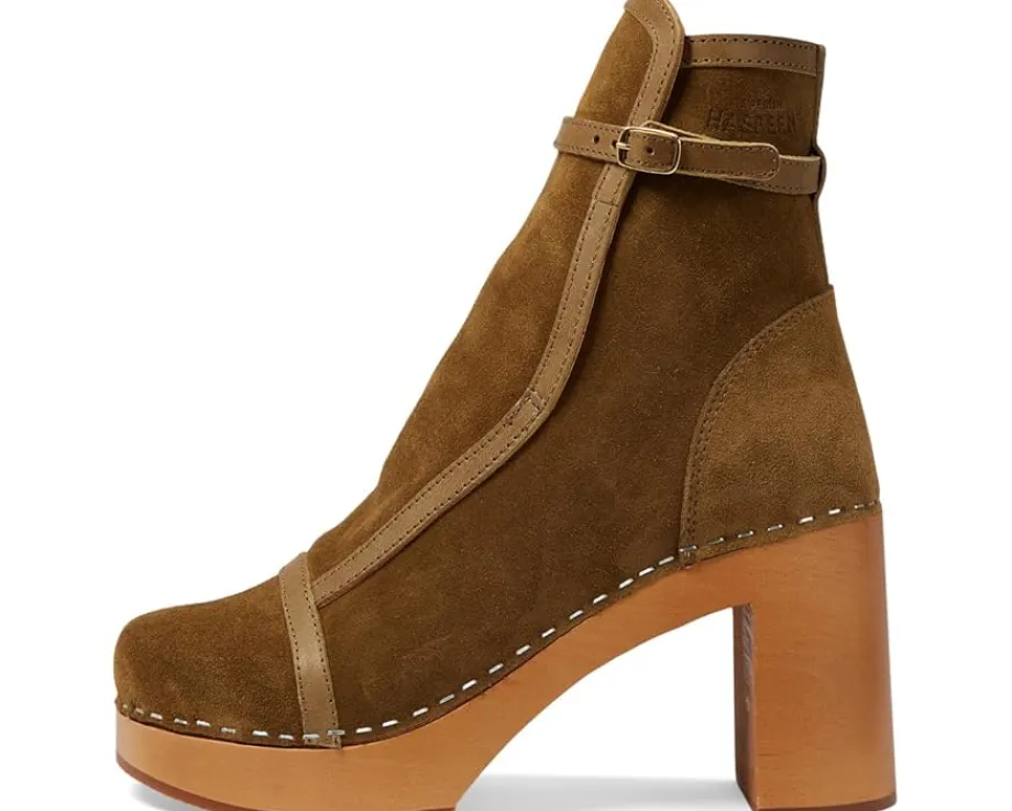 Swedish Hasbeens Sophisticated Jodhpur Tabacco Suede Sale