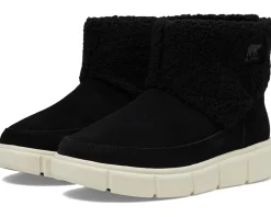 SOREL Explorer™ III Slip-On Cozy Waterproof Black/Chalk Clearance