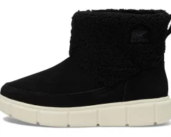 SOREL Explorer™ III Slip-On Cozy Waterproof Black/Chalk Clearance