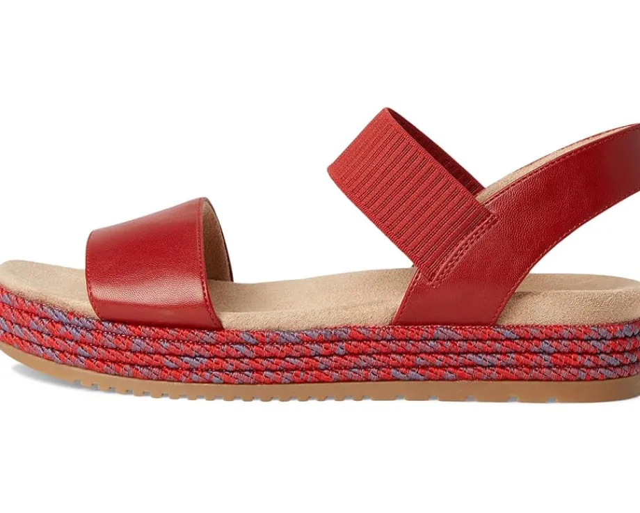 Naturalizer SOUL Diana Red Clay Faux Leather