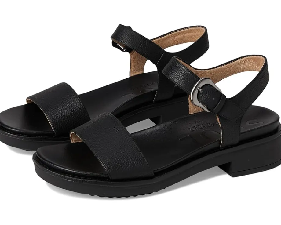 Naturalizer SOUL Emma Black Faux Leather Clearance