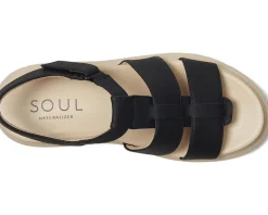 Naturalizer SOUL Pippa Black Faux Leather Clearance