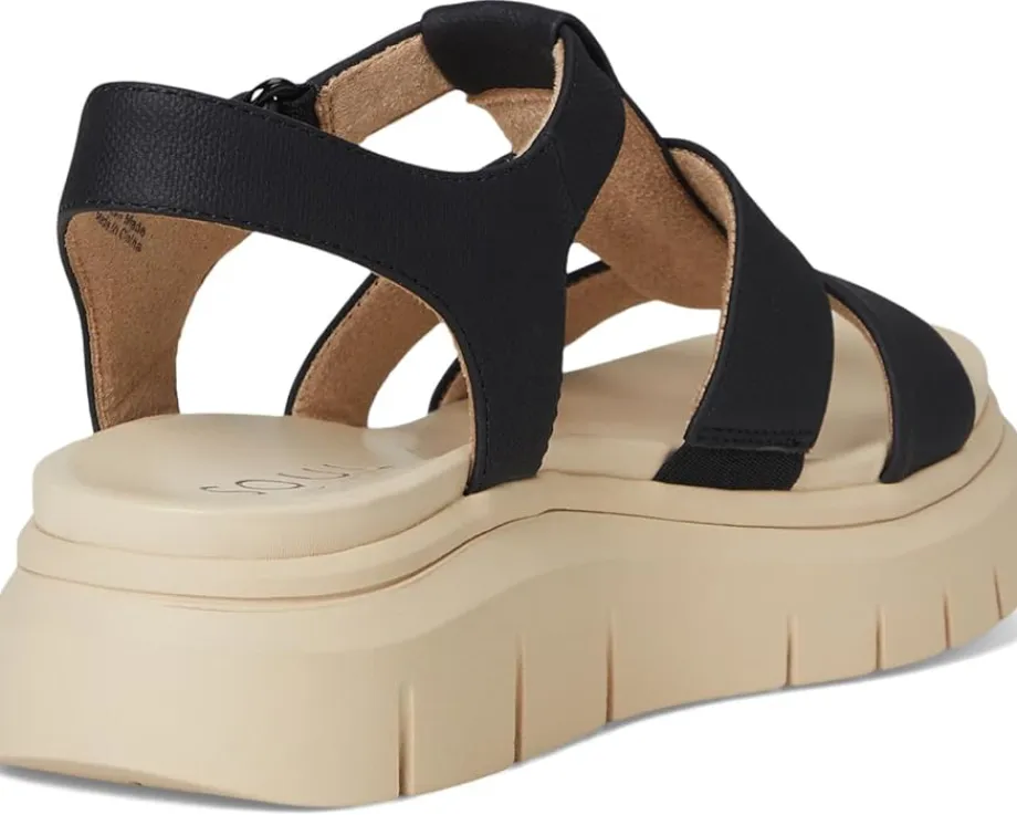 Naturalizer SOUL Pippa Black Faux Leather Clearance