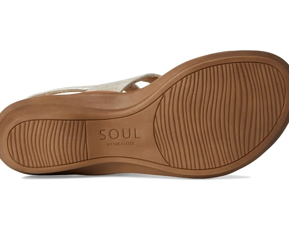 Naturalizer SOUL Shakina Gold Faux Leather Discount