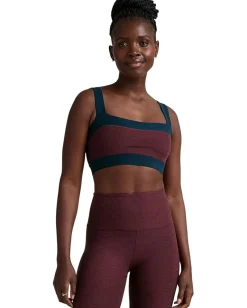Women Beyond Yoga Spacedye Horizon Colorblock Bra