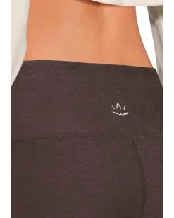 Beyond Yoga Spacedye Laid Back Wide Leg Pants Dark Chocolate Heather Best