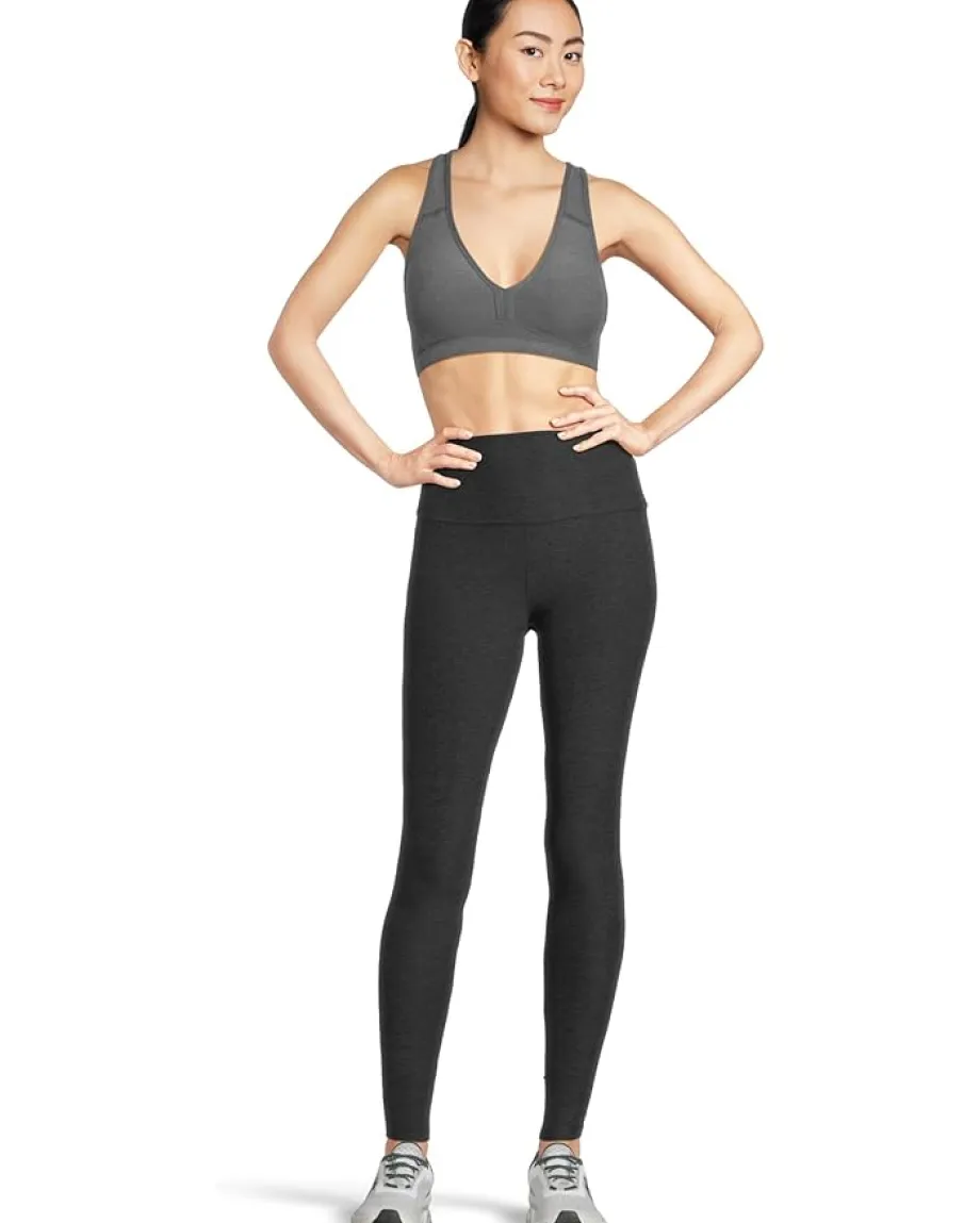 Beyond Yoga Spacedye Lift Your Spirits Medium Support Bra True Gray Heather Discount