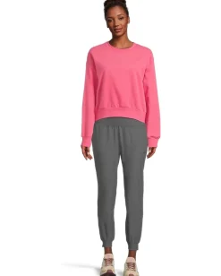 Beyond Yoga Spacedye Midi Joggers True Gray Heather New