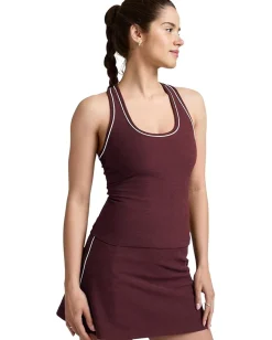 Beyond Yoga Spacedye Ready Tank Midnight Burgundy Heather