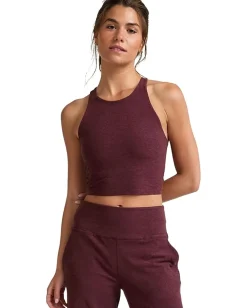 Women Beyond Yoga Spacedye Refocus Cropped Tank