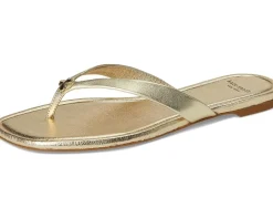 Kate Spade New York Spade Flower Flip Flop Sandal Pale Gold Discount