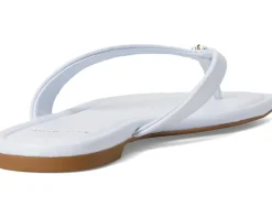 Kate Spade New York Spade Flower Smooth Leather Flip-Flop Taro Milk Discount
