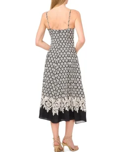 Women CeCe Spaghetti Strap A-line Maxi Dress