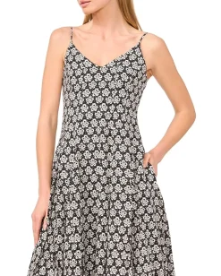 Women CeCe Spaghetti Strap A-line Maxi Dress