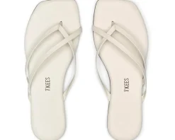 TKEES Square Toe Liri Cream Hot