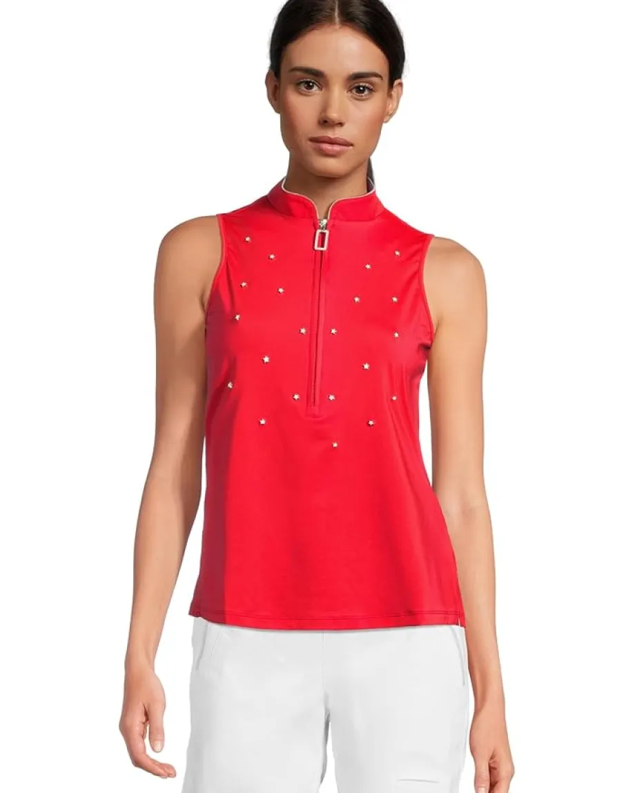Women Jamie Sadock Star Embellished Sleeveless Top
