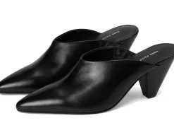 Free People Stellar Mules Black Leather Best