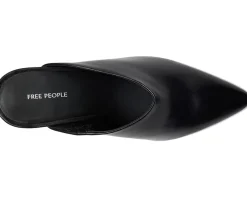 Free People Stellar Mules Black Leather Best