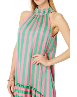 Women Lilly Pulitzer Steph High - Low Halter Maxi