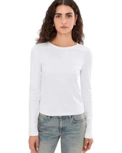 Women AllSaints Stevie Long Sleeve Tee