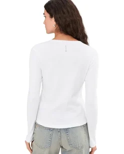 Women AllSaints Stevie Long Sleeve Tee