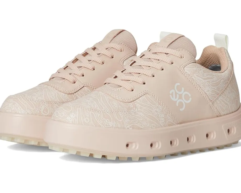 ECCO Golf Street 720 DS GORE-TEX Waterproof Golf Shoe Rose Dust Clearance