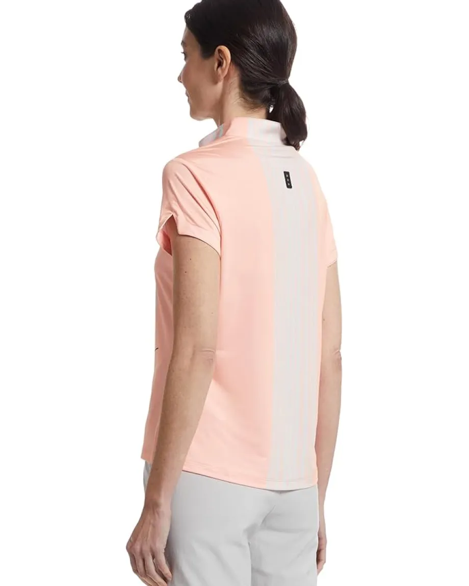 Women Jamie Sadock Stripe Hype Short Sleeve Top