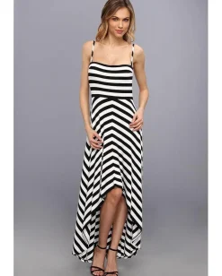 Women Calvin Klein Striped Bra Cup Dress