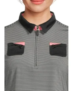 Women Jamie Sadock Striped Short Sleeve Top