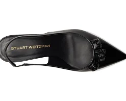 Stuart Weitzman STRT ROSIE SLNGBK 35 Black Clearance