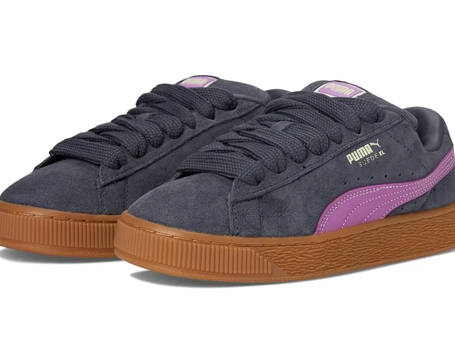 PUMA Suede XL Galactic Gray/Wild Berry New