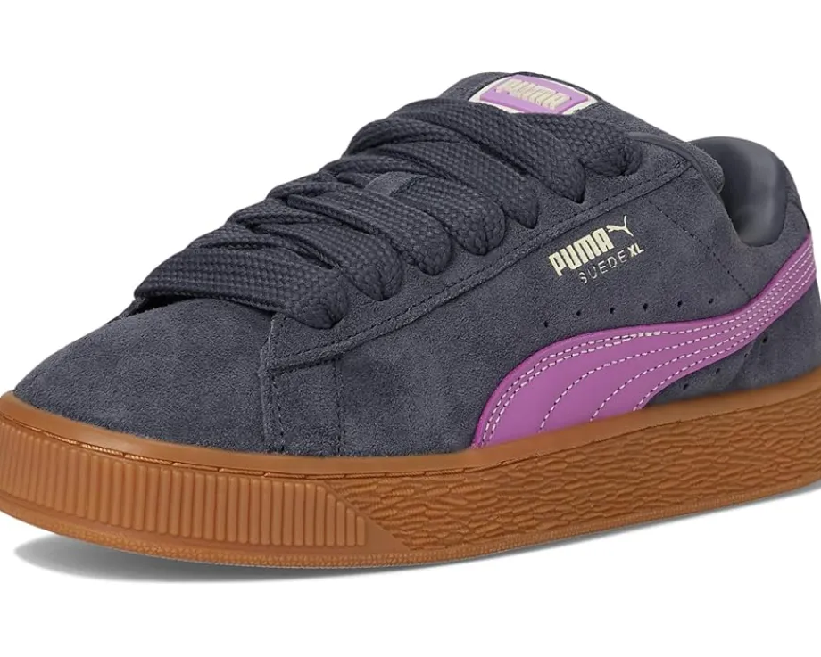 PUMA Suede XL Galactic Gray/Wild Berry New
