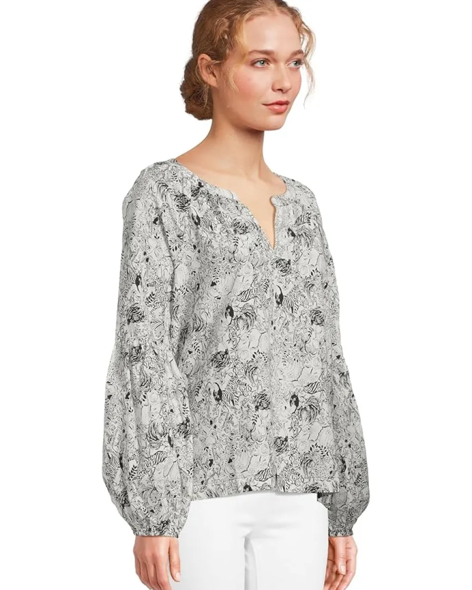 Lilly Pulitzer Sullivan Top Onyx Animal Magnetism Online