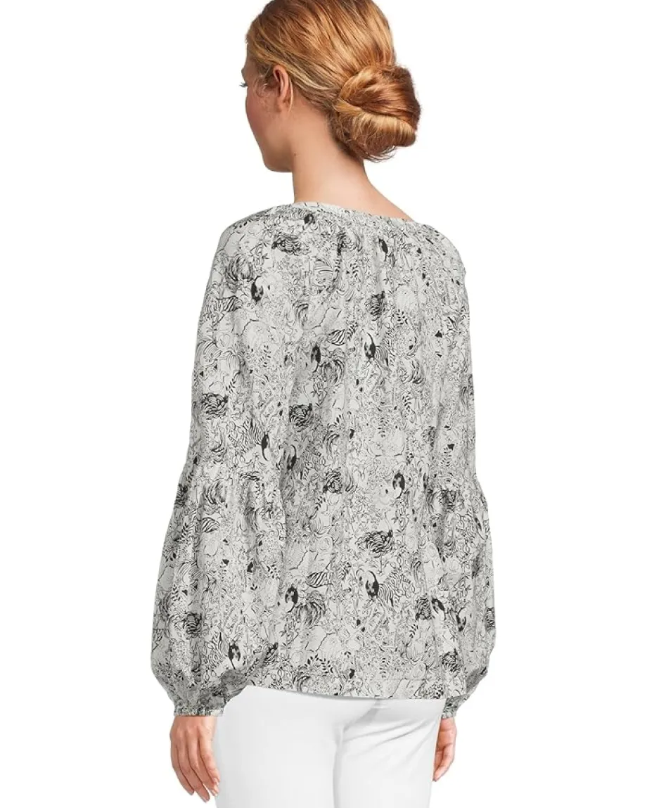 Lilly Pulitzer Sullivan Top Onyx Animal Magnetism Online