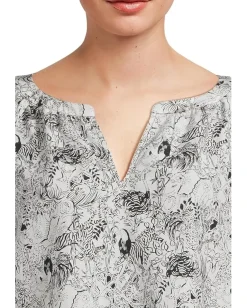 Lilly Pulitzer Sullivan Top Onyx Animal Magnetism Online