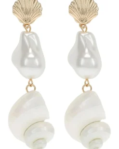 Lilly Pulitzer Summer Serenade Drop Earrings Resort White Sale