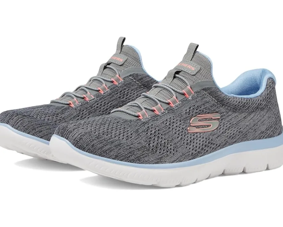 SKECHERS Summit Fun Flair Grey Multi Hot