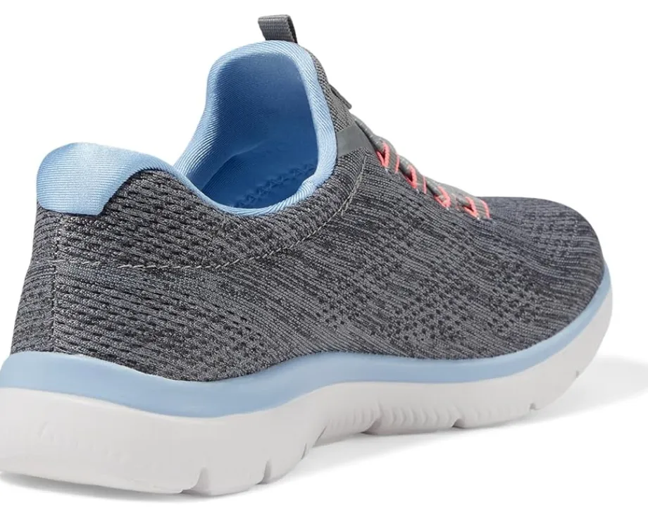 SKECHERS Summit Fun Flair Grey Multi Hot