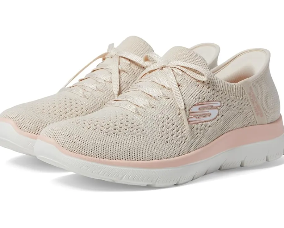SKECHERS Summit New Daily Hands Free Slip-Ins Natural Pink Sale