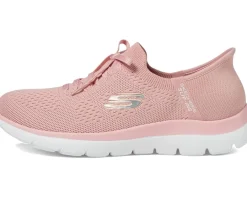 SKECHERS Summit New Daily Hands Free Slip-Ins Rose